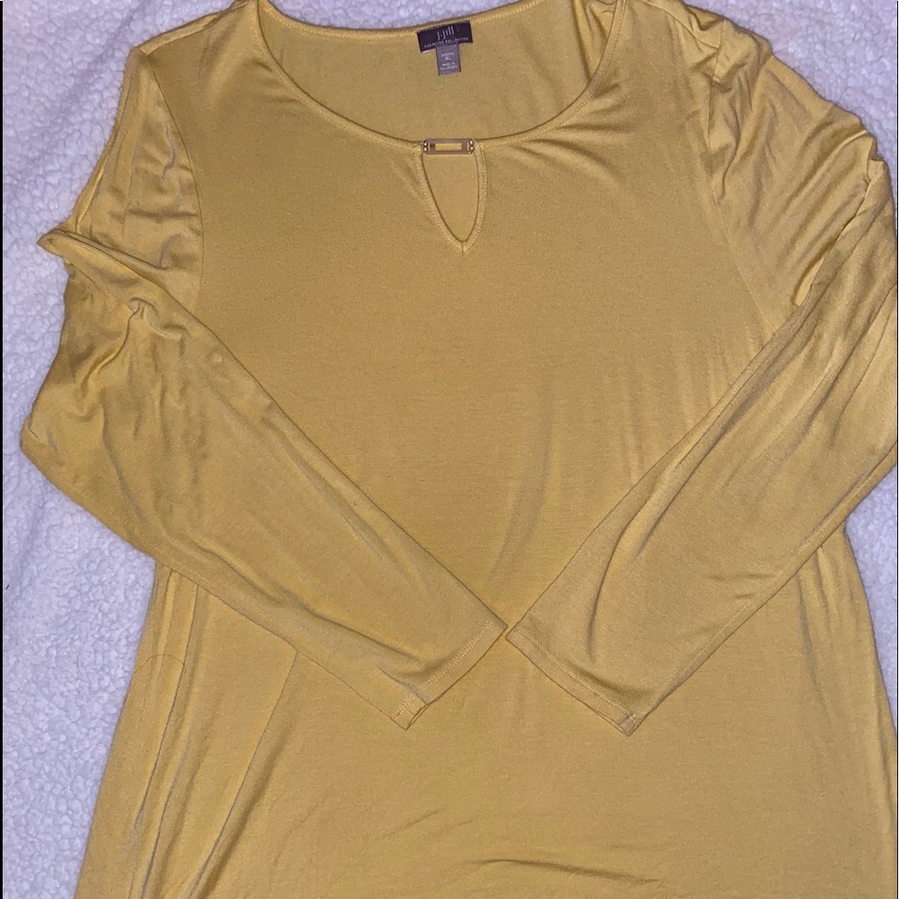 Yellow J. Jill Long Sleeve Shirt